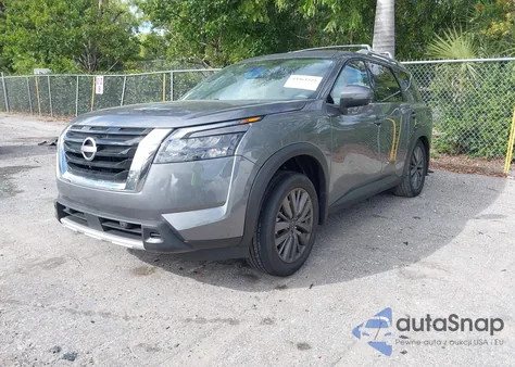 2025 Nissan Pathfinder Sl Fwd z USA, uszkodzony, nr VIN 5N1DR3CB6SC214204